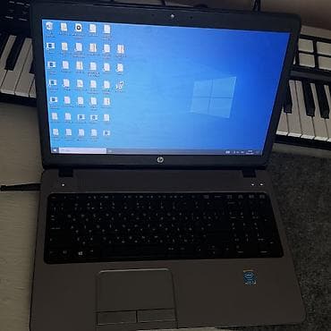 Hp Probook 450 g1 4gb ram 512gb yaddaş Batareyası işləmir, adapterdə