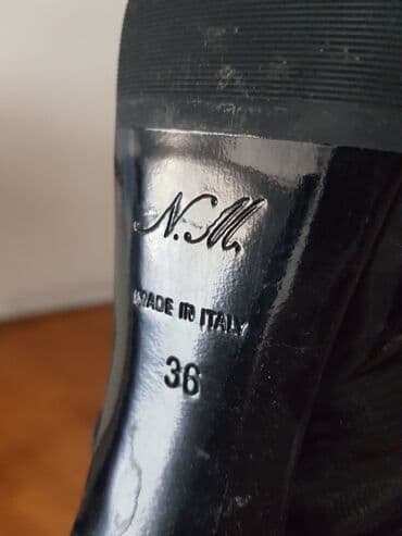 çəkmə: Ölçü: 36, rəng - Qara, İşlənmiş — 3