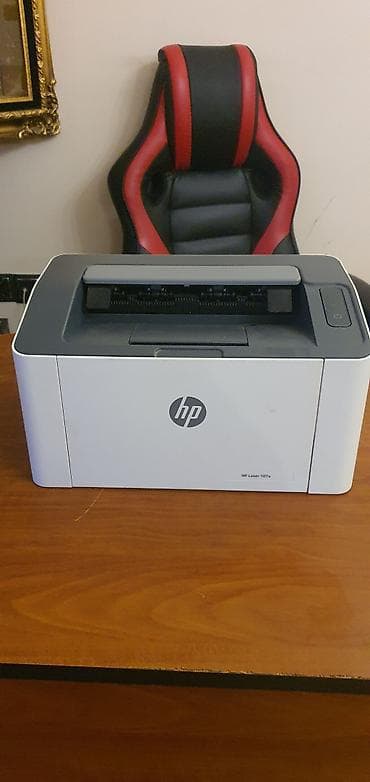 Ноутбуки: HP Laser 107a – kompakt monoxrom lazer printer. katrici təzə — 4