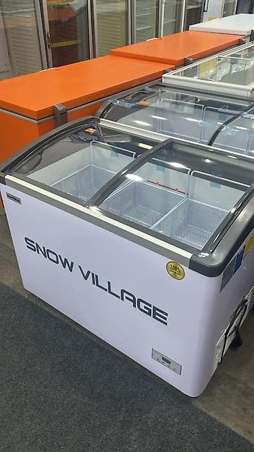 təzə soyuducu: SNOW VILLAGE dondurma və dondurulmuş məhsullar üçün vitrin tipli — 1
