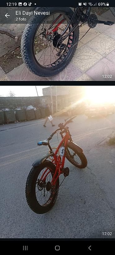 Fatbike tipli dağ velosipedi - Brend: Fullbike (gövdə üzərində yazı)