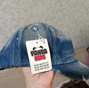 qar geyimi: Uşaq üçün cins papaq 4,5,6, yaş üçün - Brend etiketi: Panda Kids - — 1