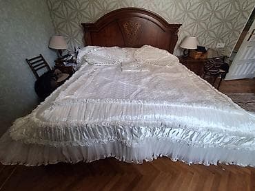 Для кровати Новый цвет - Белый Покрывало — 1