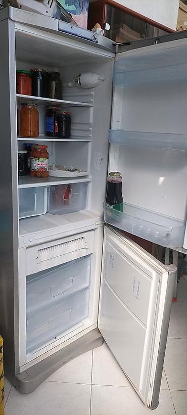 hava soyuducu: 2 qapılı Soyuducu Satılır, rəng - Gümüşü — 1