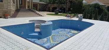 kafel və metlax: Hovuz mozaykalarinin və kafellərinin satisi — 5