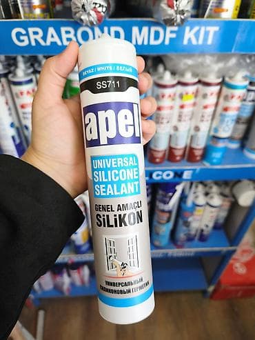 Apex APEL SS711 Universal Silicone Sealant – ağ rəng - Tətbiq sahəsi — 1