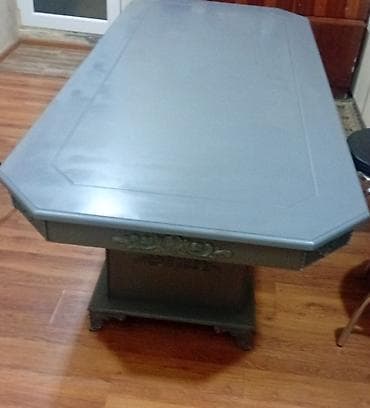 Klassik masa, Açılmayan, Dördbucaq masa — 2