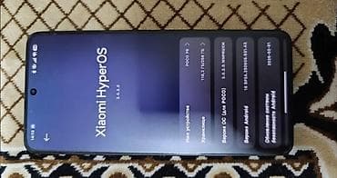 ekran sekli: Poco F6, 256 GB, rəng - Qara, Sensor, Barmaq izi — 3