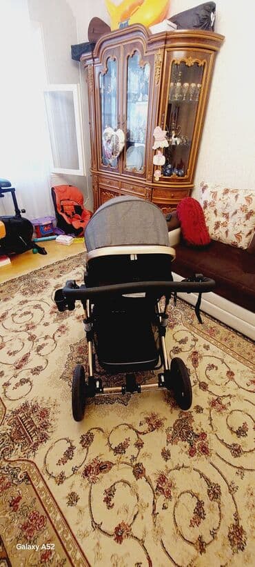 купить детскую коляску бу: Классическая прогулочная коляска, Б/у, Самовывоз — 15