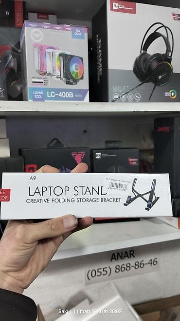 ucuz kompüter: Notebooklar üçün stand. plastikdir. Yenidir. Satış Mağazadadır — 2