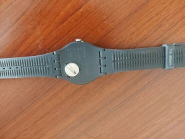 обручальные кольца баку цены: Б/у, Наручные часы, Swatch, цвет - Серебристый — 2