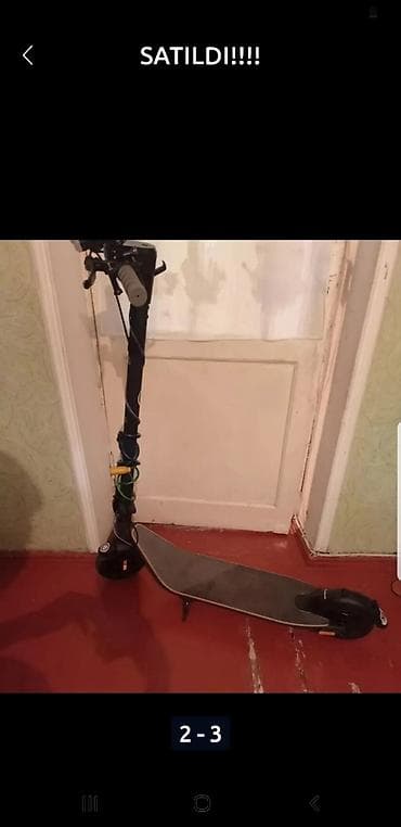 Elektrik skuter - Kompakt, qatlanan dizayn – şəhərdaxili sürüş və — 1