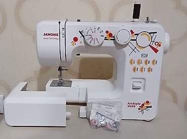 Tikiş maşını Janome, İşlənmiş,Elektromexaniki, 2 saplı
