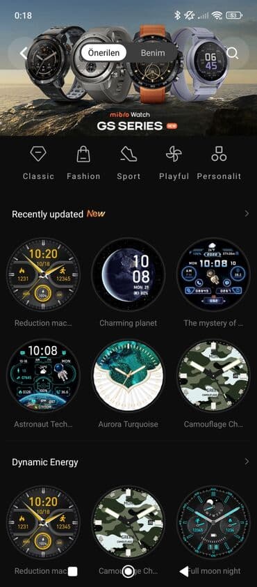 samsung smart tv: İşlənmiş, Smart saat, Mibro, Suya davamlı, rəng - Qara — 5