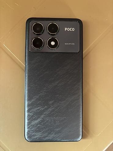 poko f6: Poco F6 Pro, 512 GB, rəng - Qara, Barmaq izi — 1