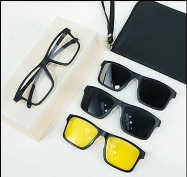 Çoxfunksiyalı eynək dəsti - Magistral çərçivə: mat qara, yüngül və