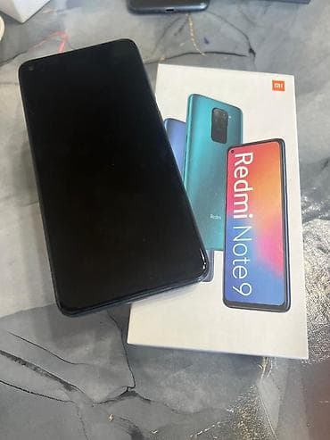 Redmi Note 9, 64 GB, rəng - Qara, İki sim kartlı lalafo.az -da Redmi Note 9, 64 GB, rəng - Qara, İki sim kartlı