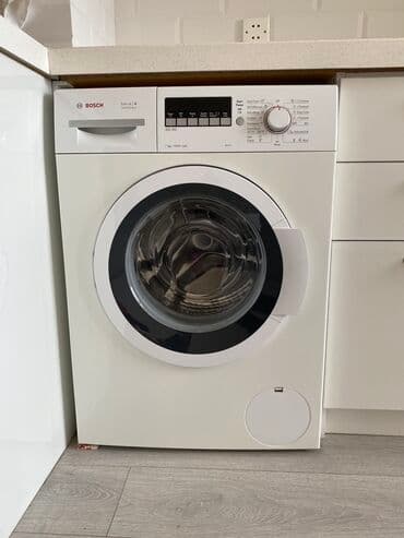 mini paltaryuyan maşın qiyməti: Paltaryuyan maşın Bosch, 7 kq, İşlənmiş, Avtomat, Qurutma var, Kredit yoxdur, Ünvandan götürmə — 4