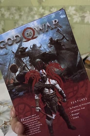 Məhsul: God of War – Kratos figurı (rəsmi lisenziyalı PlayStation — 2