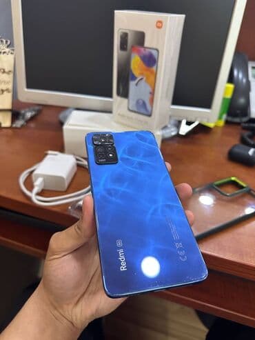 ТВ и видео: Xiaomi Mi 11 Pro, 128 ГБ, цвет - Голубой, 
 Гарантия, Отпечаток пальца, Две SIM карты — 2