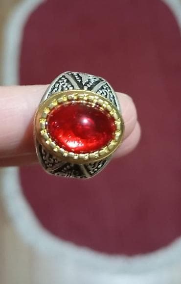 yaşıl əqiq daşı: Üzük — 3