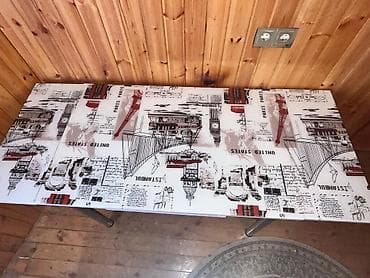 стол в кухню: Кухонный стол, Трансформер, Стекло, Прямоугольный стол — 2