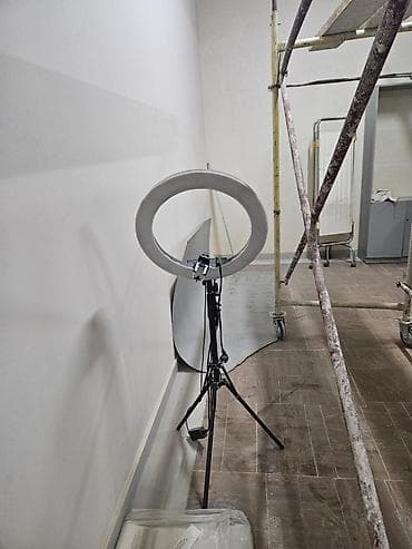 Halqa LED işıq komplekti – tripod və telefon tutacağı ilə - 10–12 — 1