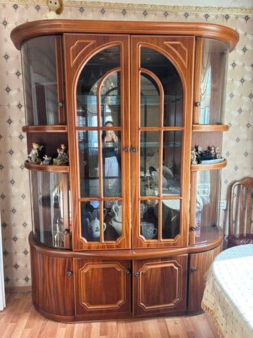 mebel servant: İşlənmiş, Açılan, 4 qapılı Düz dolab, Servant — 7