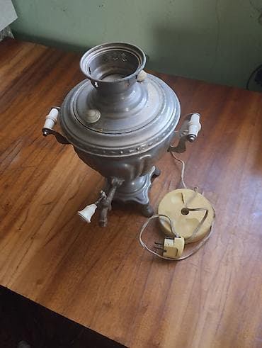 somavar: Elektrik samovar - Klassik metal gövdəli elektrik samovar - Elektrik — 1