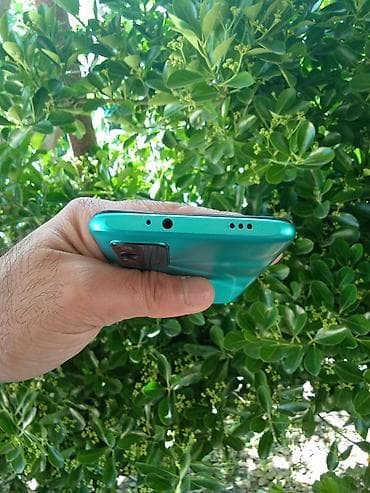 goy su: Redmi 9T, 64 GB, rəng - Göy, Barmaq izi, Face ID — 4