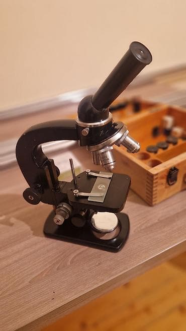 MBD-1 optik mikroskop – tam komplekt taxta çamadanında Xüsusiyyətlər — 2