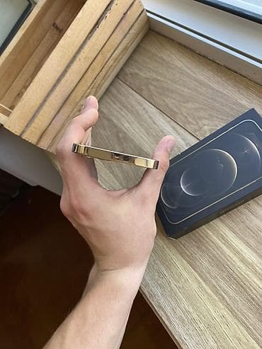 iphone xs max en ucuz: IPhone 12 Pro, 128 GB, Qızılı, Face ID — 5
