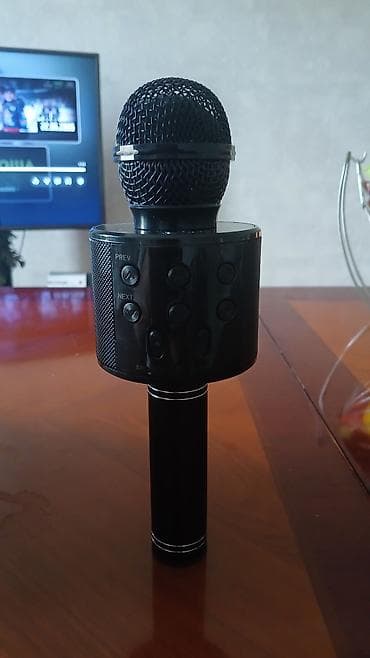 blu vidyo: Çox funksional Karaoke mikrofonu WS-858 Yenidi hediye veribler kutusu — 1