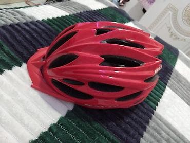 velosiped rol: Velosiped dəbilqəsi – KAVIR, qırmızı rəng - Yüngül və möhkəm korpus — 3