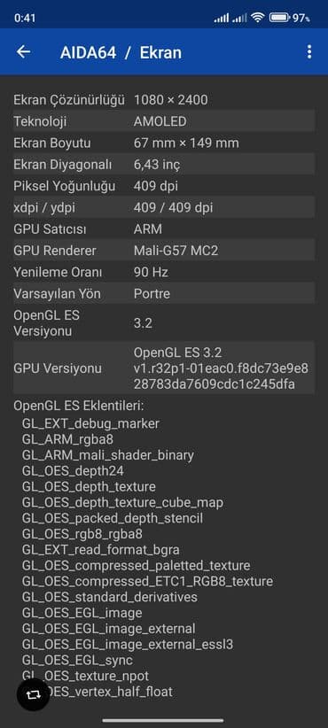 prastoy telefon: Redmi Note 11S, 128 GB, rəng - Boz, İki sim kartlı, Sensor, Barmaq izi — 13