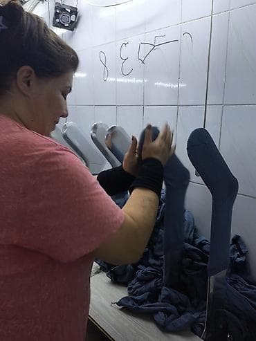 Мебельные услуги: Corab sexinə və corab ütüləyən xanım işçilər tələb olunur. İş günləri — 3