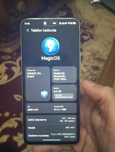 agdas ikinci el: Honor X9c, 256 GB, rəng - Mavi — 2