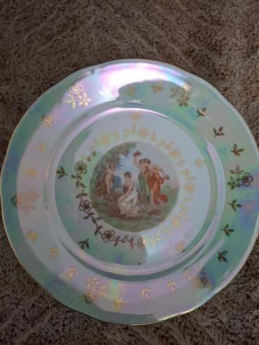 Mətbəx aksesuarları: Boşqablar, 12 ədədli dəst, Farfor, Almaniya — 1