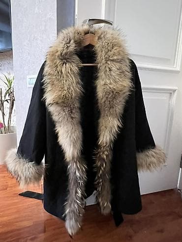 qısa palto: Palto, M, rəng - Qara — 1