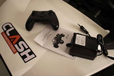 işlənmiş uşaq masinlari: İki nəfərlik uşaq maşını clash challenger qara (ağ, qırmızı) 4 — 19