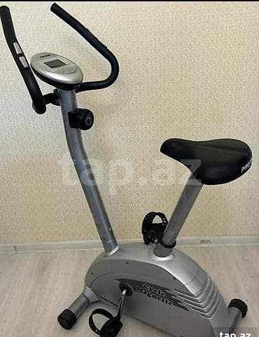 Evdə məşq etmək üçün nəzərdə tutulmuş maqnitli məşq velosipedi. Bu