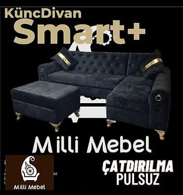 kunc divanlar: Künc divan, Yeni, Açılan, Bazalı, Parça, Şəhərdaxili pulsuz çatdırılma — 1