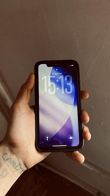 IPhone 11, 128 GB, Qara, Qırıq