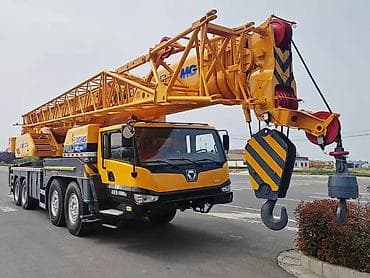 кран аренда: 80 tonluq avtokran icarəyə verilir. Kran texniki cəhətdən tam ideal — 1