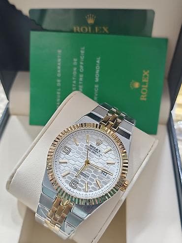 saat 925: Yeni, Qol saatı, Rolex, rəng - Qızılı — 3