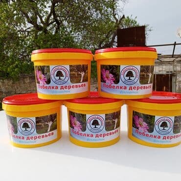 Ağacların əhənglənməsi üçün nəzərdə tutulmuş boya, bağınızdakı lalafo.az -da Ağacların əhənglənməsi üçün nəzərdə tutulmuş boya, bağınızdakı