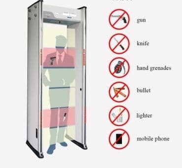Qapi tipli Metal detektorların quraşdırılması və satışı Qapı