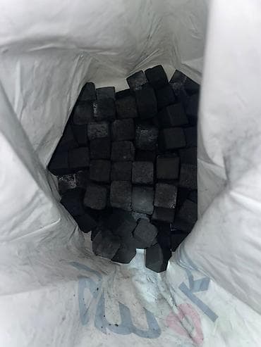 Все для дома и сада: Məhsul: Nargilə üçün briket kömür kubları - Forma: kvadrat/kub — 1
