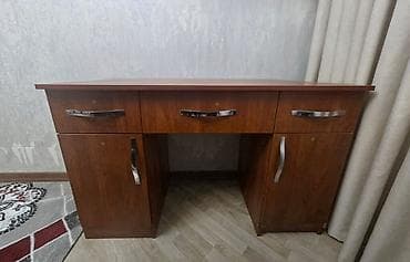 Düz masa, Polkalı, Siyirməli, Teksturalı laminat