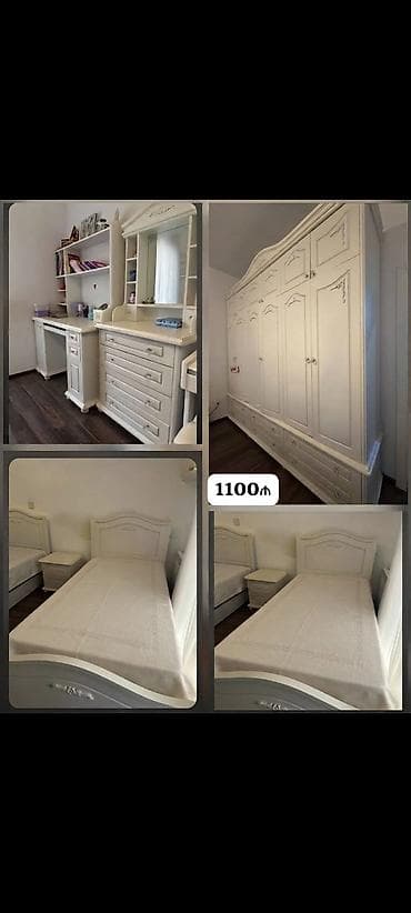 dolab termo: 2 təknəfərlik çarpayı, Tumba, Dolab, 2 tumba, Türkiyə, İşlənmiş — 1